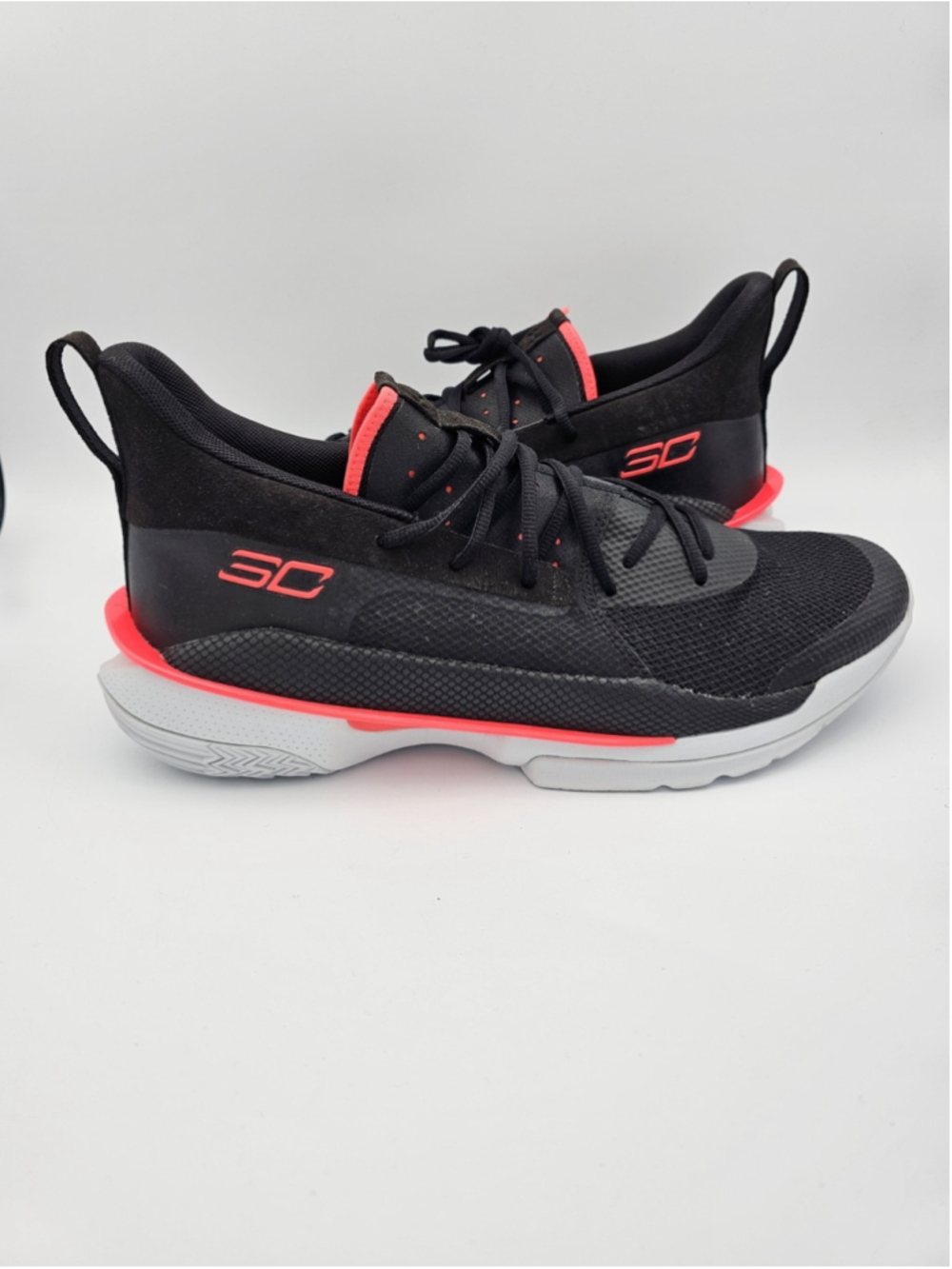 Under Armour Curry 7 Beta Red Men's Size 13 Sneakers 3021258 001